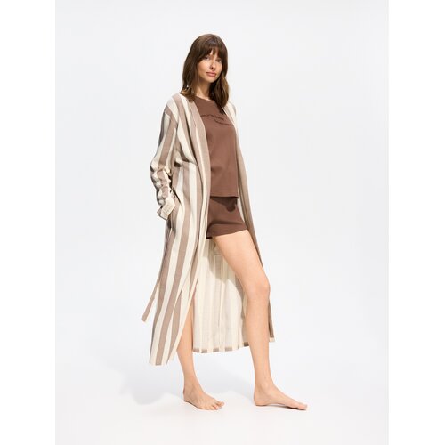 Reserved LADIES` DRESSING GOWN - boja kave Cijene
