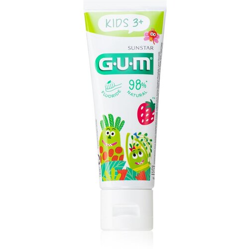 GUM Kids dječji gel za zube s okusom jagode 50 ml Slike
