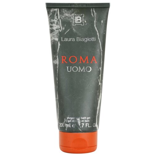 Laura Biagiotti Roma Uomo gel za prhanje 200 ml za moške Cene