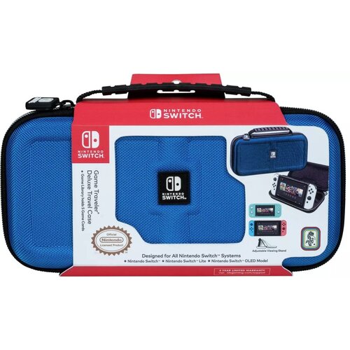 Bigben Deluxe potovalna torbica za Nintendo Switch modre barve Cene