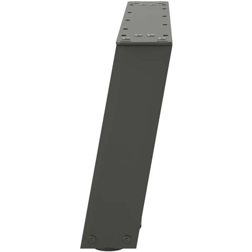 Noge stolića za kavu U-oblika 2 kom antracit 60x(30-31)cm čelik Slike