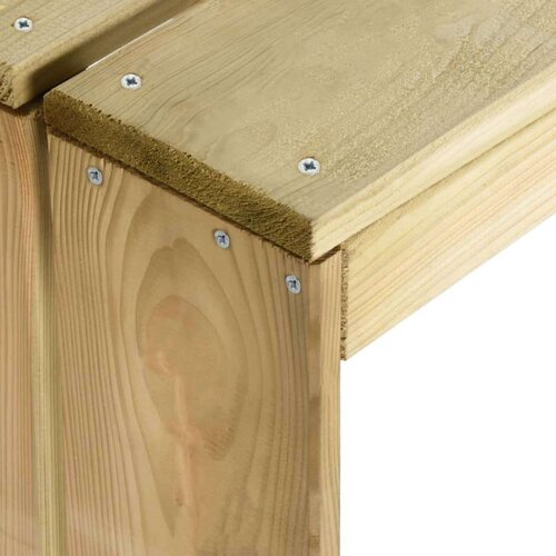 VidaXL barski stol 100 x 60 x 110 cm od impregnirane borovine Slike