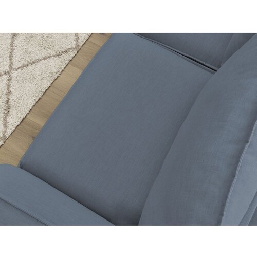 Bobochic Paris Plava sofa za spavanje/sklopiva 216 cm Archimede &amp;ndash; Slike