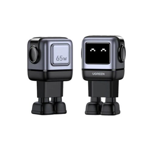 Ugreen Nexode Robot GaN 65W Polnilnik - Siva Cene