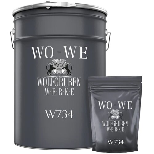 WO-WE 2K industrijska smola za završni sloj W734 9kg Slike