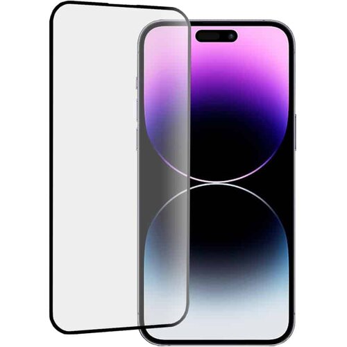 Mocolo 3D zakrivljeno potpuno ljepljivo staklo - iPhone 14 Pro Max - crno Cijene