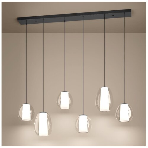 Eglo 390459 - led prigu&scaron;iva luster menorca 2xLED/7W/230V + 4xLED/5,5W+6xLED/1,6W hrom Cene