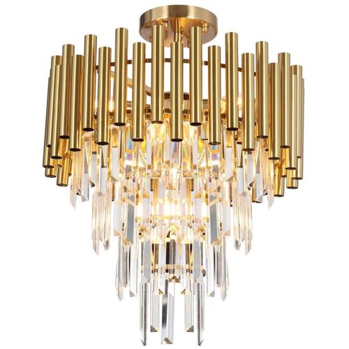  Luster na šipci MADISON 9xE14/40W/230V zlatna Cene