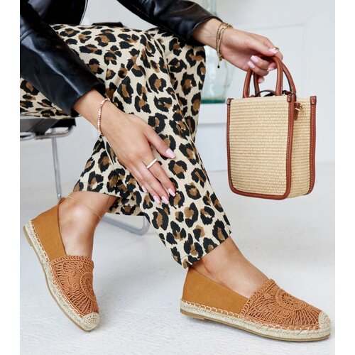 Gemre Brown espadrilles with Kalba embroidery Cijene