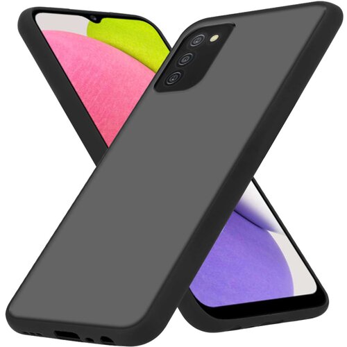 Cadorabo Samsung Galaxy A03s in matirana črna barva - Hibridni za&scaron;čitni ovitek s TPU silikonom v notranjosti in matirano plastično zadnjo stranjo, (20860233) Cene
