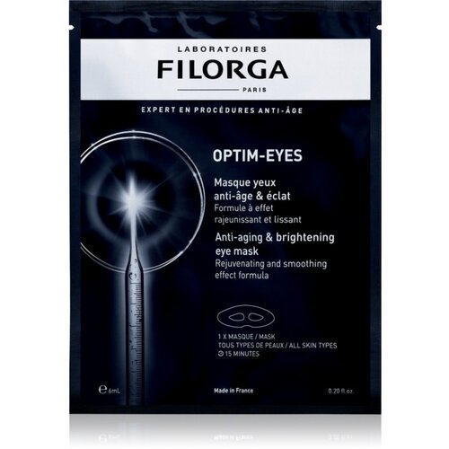 Filorga OPTIM-EYES maska za predel okoli oči proti gubam, zabuhlosti in temnim kolobarjem 1 kos Cene