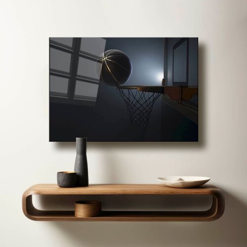 WALLXPERT Dekorativna slika na kaljenom staklu Camtbl-022, 50 x 70 cm, Šarena Cene