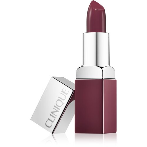 Clinique Pop&amp;trade; Matte Lip Colour + Primer matirajoča &amp;scaron;minka + podlaga 2 v 1 odtenek 08 Bold Pop 3.9 g Slike