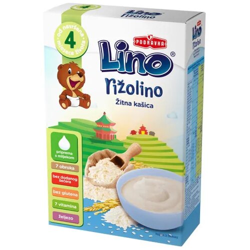 Lino bezmliječna instant kaša rižo150g Cijene