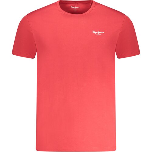 PepeJeans MEN&amp;amp;#39;S SHORT SLEEVE T-SHIRT RED Slike