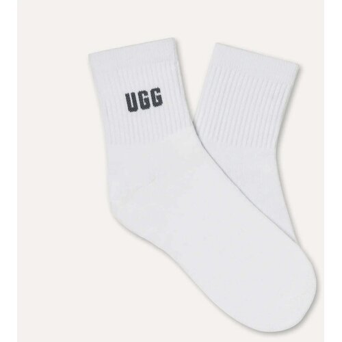 Ugg Najlonke / Samostoječe nogavice W Quinlin Logo Quarter 3 Pack Bela Cene