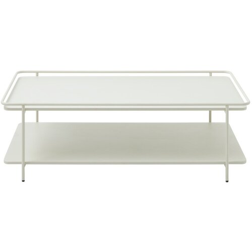 Unique Furniture Svijetlo sivi metalni stolić za kavu 55x110 cm Yuba – Cijene