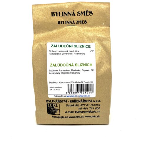 JUKL Zeliščni čaj za Želodčno sluznico 100 g Cene