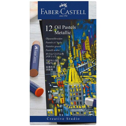 Faber-Castell Oljni pasteli Creative Studio, Metalic, 12 kosov Cene