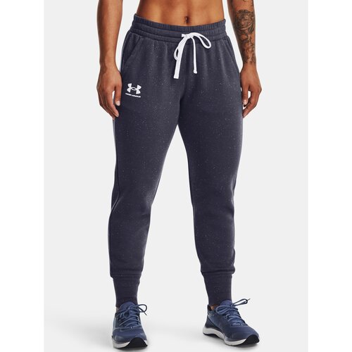 Under Armour Pants Rival Fleece Joggers-GRY - Women Cene