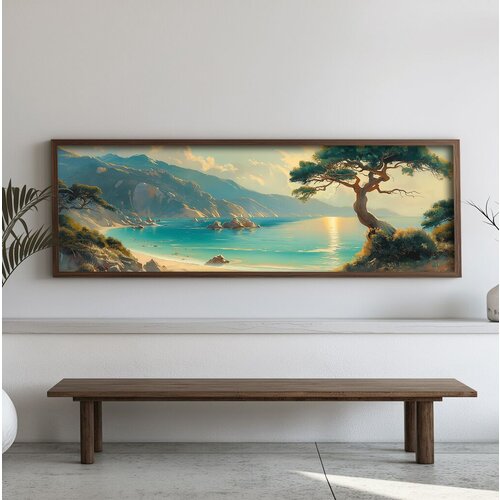Wallity slika EMR049, 40 x 120 x 3 cm Cene