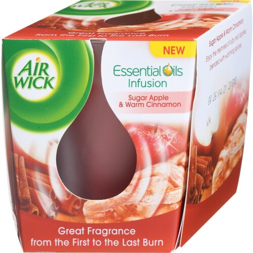 Air Wick Sveća jabuka cimet 105g Cene