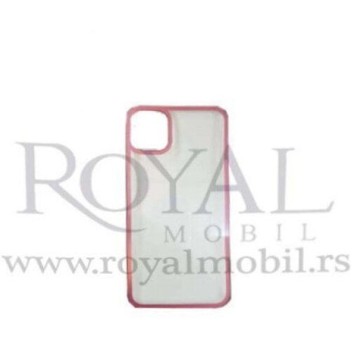  futrola pvc sa okvirom za iphone 11 pro (5.8) roze Slike