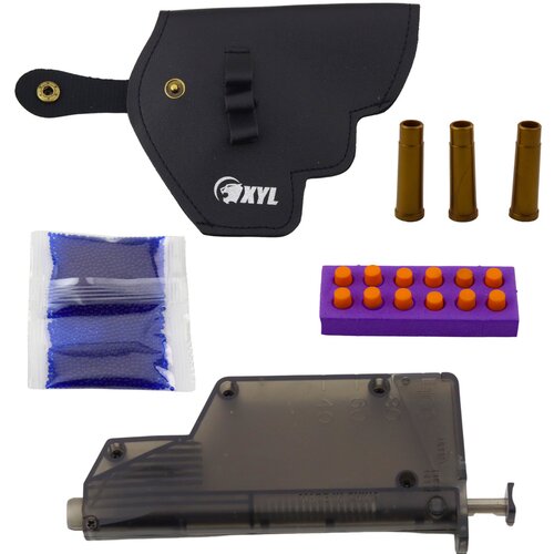  za igru Revolver ZP-5 sa metom i mekanim patronama - crni Slike