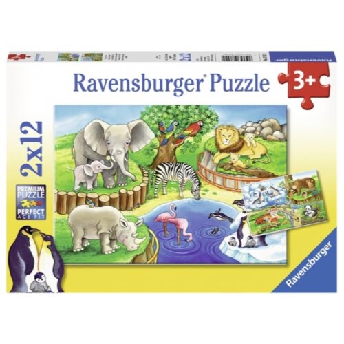 Ravensburger puzzle (slagalice) - Zoo vrt Slike