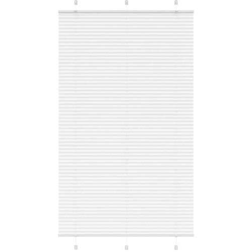vidaXL Plisirana roleta bijela 115x200 cm širina tkanine 114,4 cm Cene