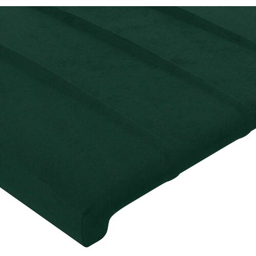  LED uzglavlje tamnozeleno 103x16x118/128 cm bar&amp;scaron;unasto Slike