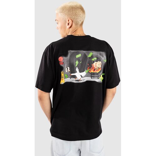 A-Lab Heist Boxy T-shirt limo black Cene