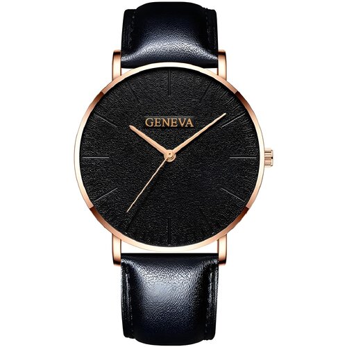 Geneva Sat SI-15462 - Zlatna ružičasta / Crna Cene