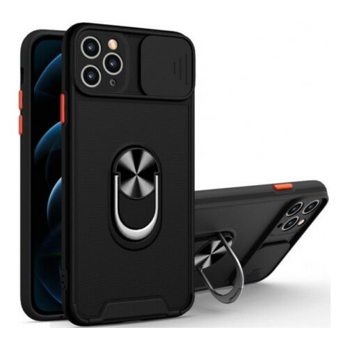 MCTR8-IPHONE XS Max Futrola Magnetic Defender Silicone Black Slike