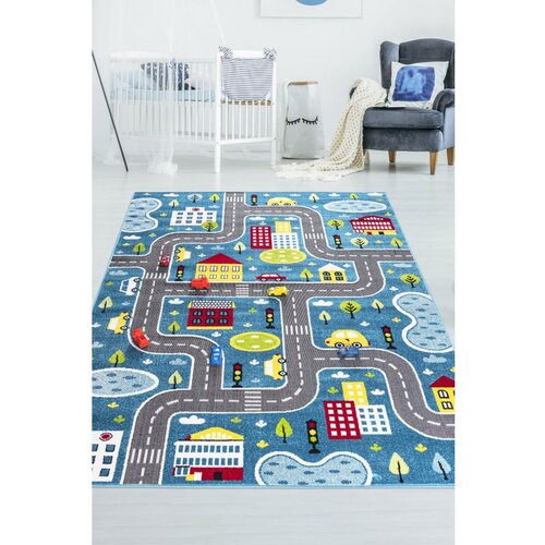 Conceptum Hypnose mavi trafik - blue blue carpet (160 x 230) Cene