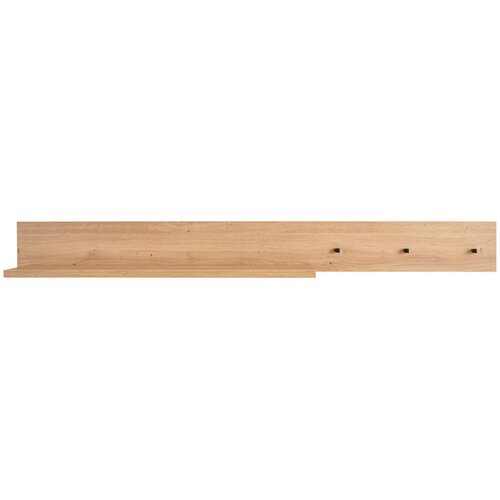 Jimmylee stenski regal 136/14/20 cm hrast artisan Cene