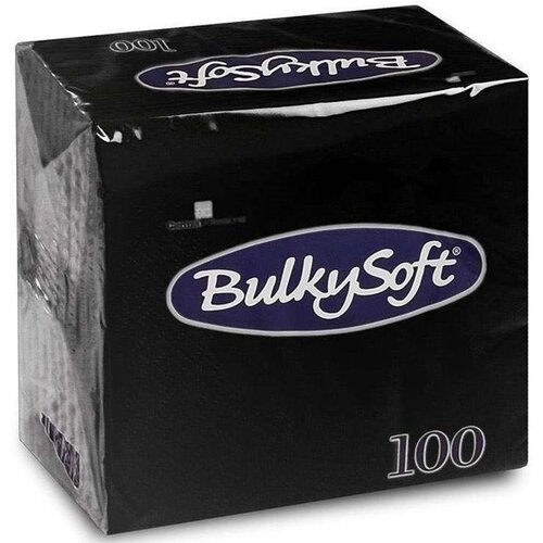 BulkySoft salveta crna 24x24cm 100/1 2sl (20 pak) Cene