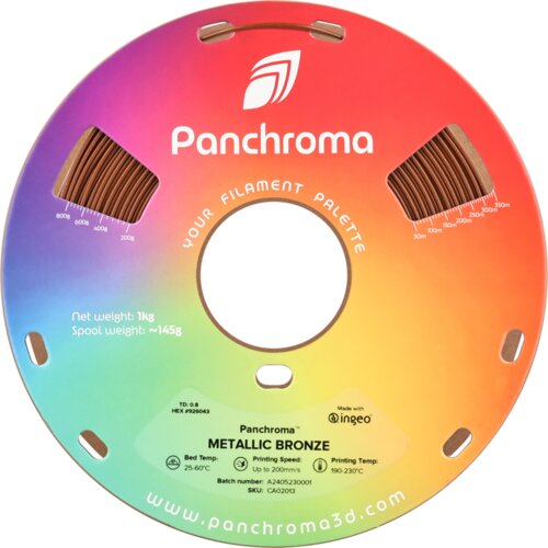 Polymaker Panchroma&amp;trade; PLA Metallic Bronze - 1,75 mm / 1000 g Slike