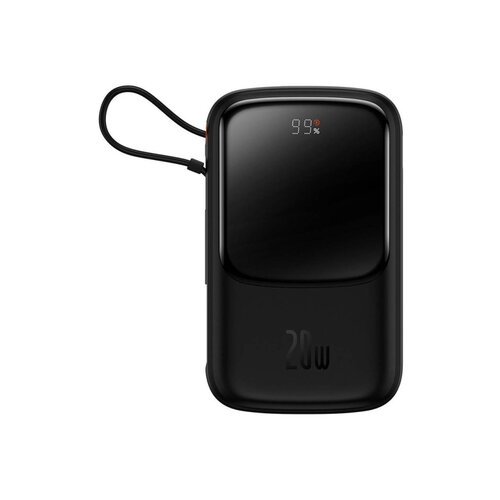 Baseus prenosna baterija 10.000mAh 20W powerbank lightning črna PPQD020001 Slike