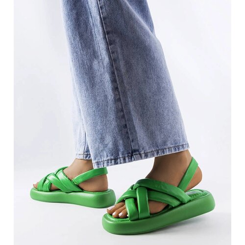 Gemre Green platform flip-flops Primeau Cene