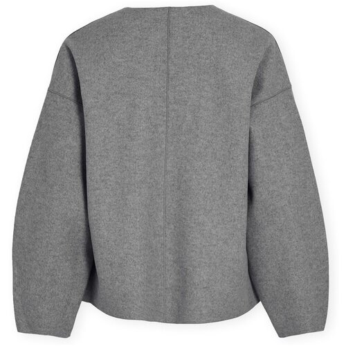 Vila Noos Juice Loose Jacket - Medium Grey Melange Siva Slike