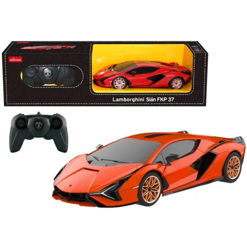  Licencirani auto na daljinsko upravljanje 1:24 Rastar Lamborghini Sian - narančasti