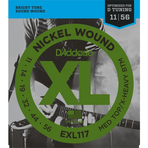 D'Addario EXL117 Strune za električno kitaro