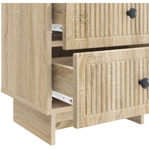  Noćni ormar Hrast sonoma 43 x 34,5 x 47,5 cm Konstruirano drvo Slike
