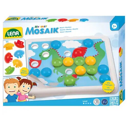 Lena LENA: Mosaik 36-delni kreativni komplet Prva bucika s 7 motivi 32mm Cene