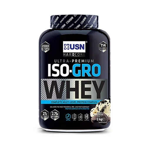 USN Iso-Gro Whey (2000g) Dutch Chocolate