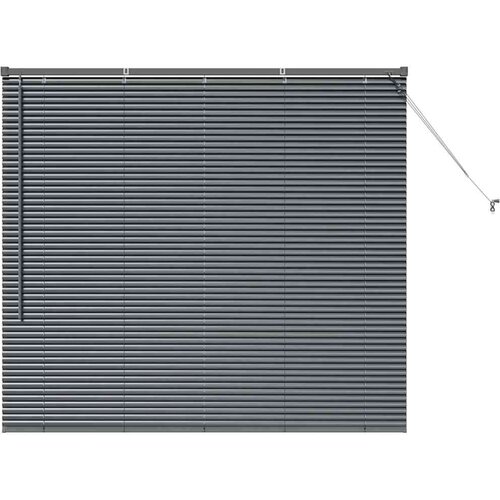 vidaXL Venecijanske žaluzije Temno siva 130 x 150 cm Aluminij, (5000178546) Cene