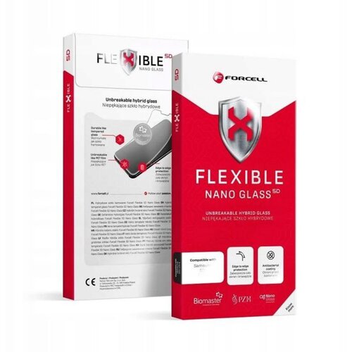Forcell Hibridno za&amp;scaron;čitno steklo Flexible 5D za iPhone 16 Pro, (5000540675) Slike