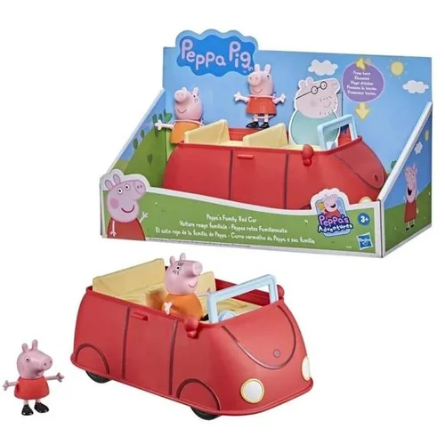 Peppa Pig PEPPAS FAMILY RED CAR F2184