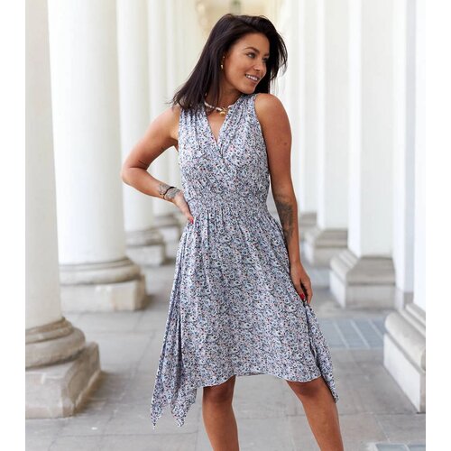 Gemre Lodovica multicolored floral dress Slike